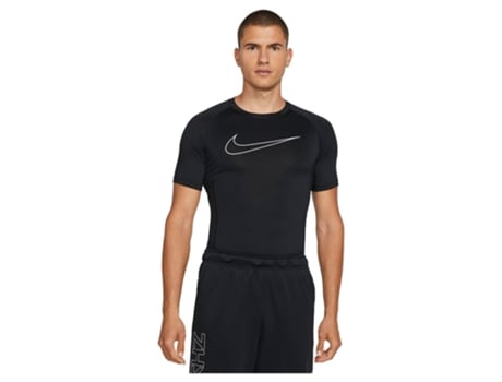 Camiseta de Hombre para Fitness NIKE Dri Fit Regular Negro (3XL)