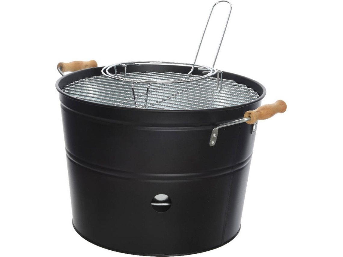 Cubo Barbacoa con Rejilla EDM 32Cm