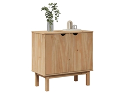 Mueble De Recibidor Otta Madera Maciza De Pino 75x40x75 Cm