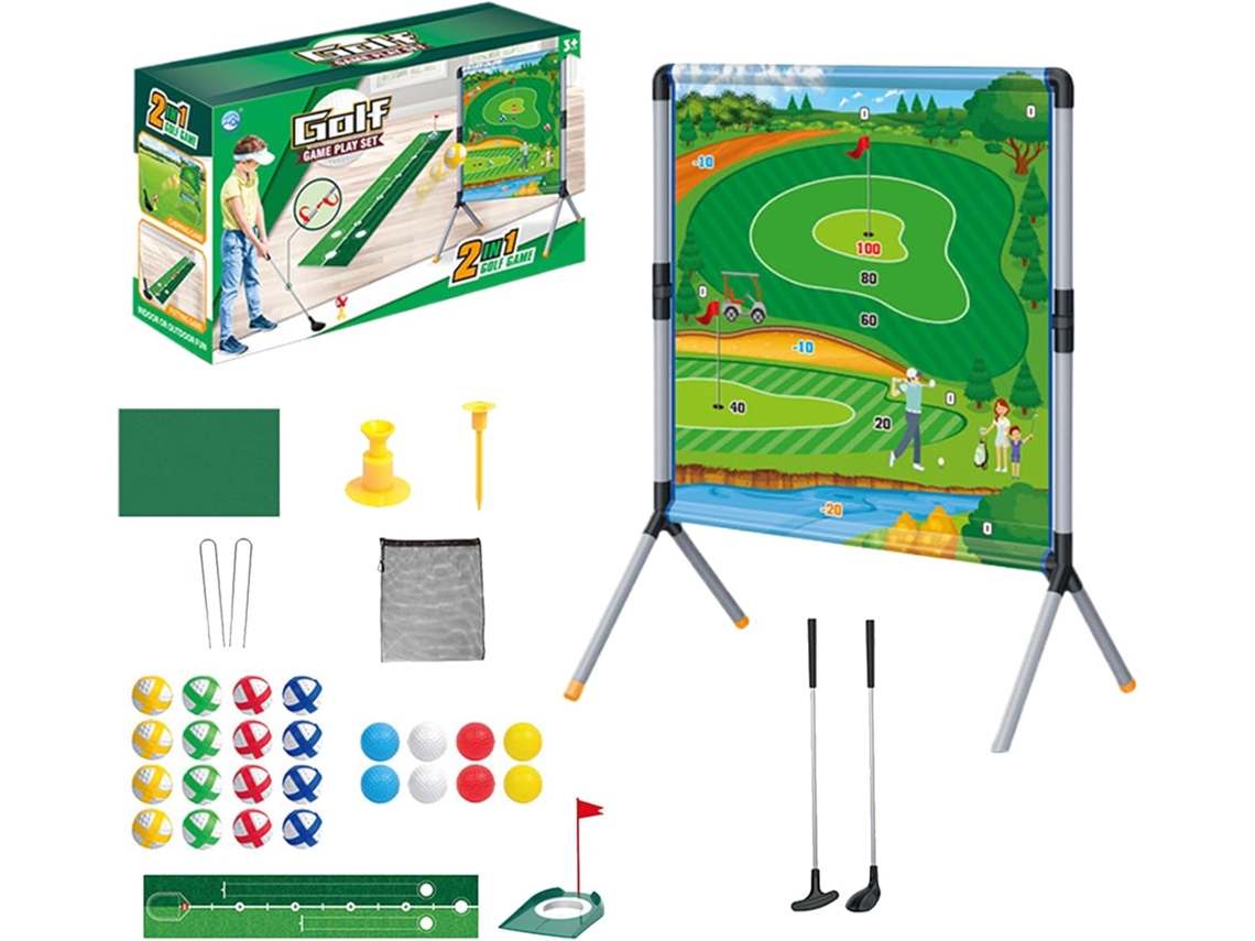 Juego de golf Slowmoose Sticky con tapete de bateo