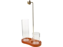 Porta Incienso Con Tubo De Vidrio Para Aromaterapia, Para Varitas Y Conos, Diseño Tradicional Chino.