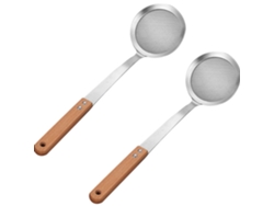Cesta coladora fina - Colador de acero inoxidable con asa NEVEANCE