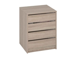 Cajonera 4 cajones 61,4x50cm k9463rz roble