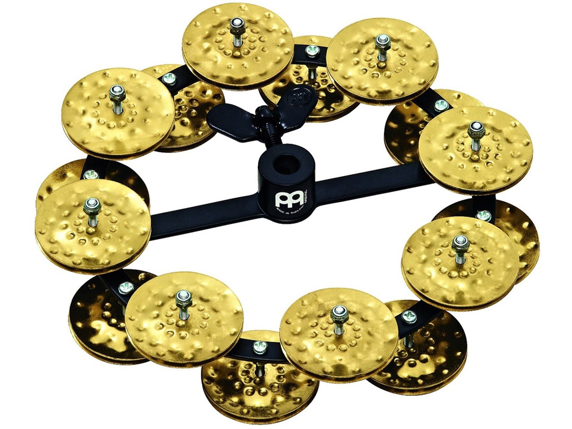 MEINL pandeireta hi-hat hthh2b-bk headliner