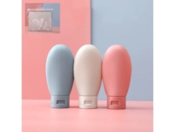 (estilo A) Juego De Viaje De 3 Piezas Que Contiene Champú, Gel De Ducha Y Loción Corporal En Envases De Tamaño Viaje.