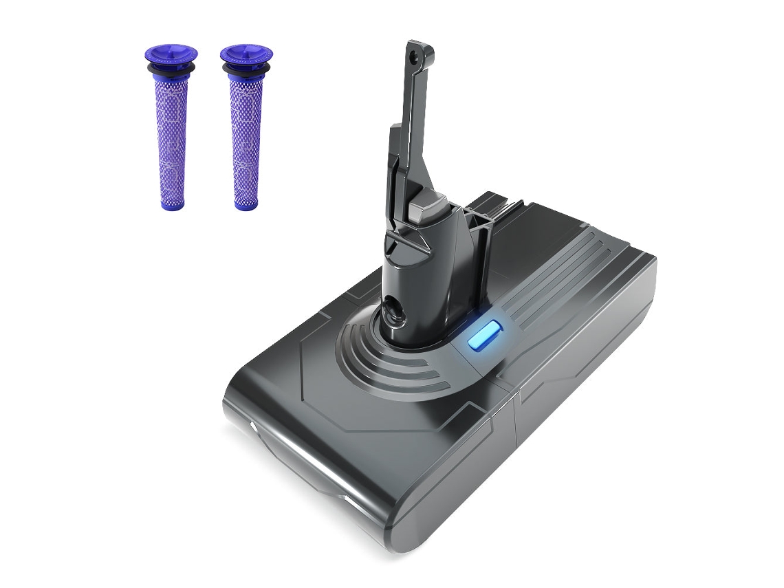 Batería Para Aspiradoras Dyson V8 Sv10, Con 2 Filtros
