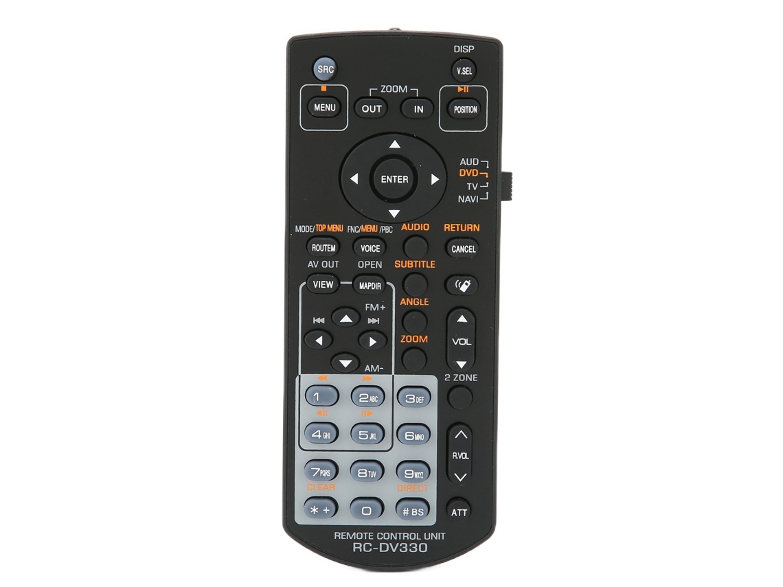 Controle Remoto Rcdv330 Para Kenwood Ddx516 Ddx616 Dnx5160 E Outros Modelos