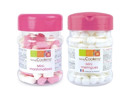 Mini merengues y mini malvaviscos