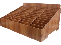 Caja De Madera Para Guardar Teléfonos Móviles, Organizador Multiusos