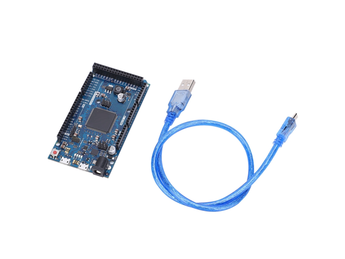 Placa de desarrollo de 32 bits para microcontrolador ARM AT91SAM3X8E con cable USB para R3