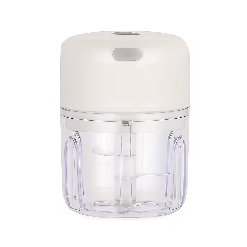 Mini picadora y procesadora con recipiente de doble capacidad de 250 ml, fácil de limpiar y guardar. Stelasplen (con función de ajo).