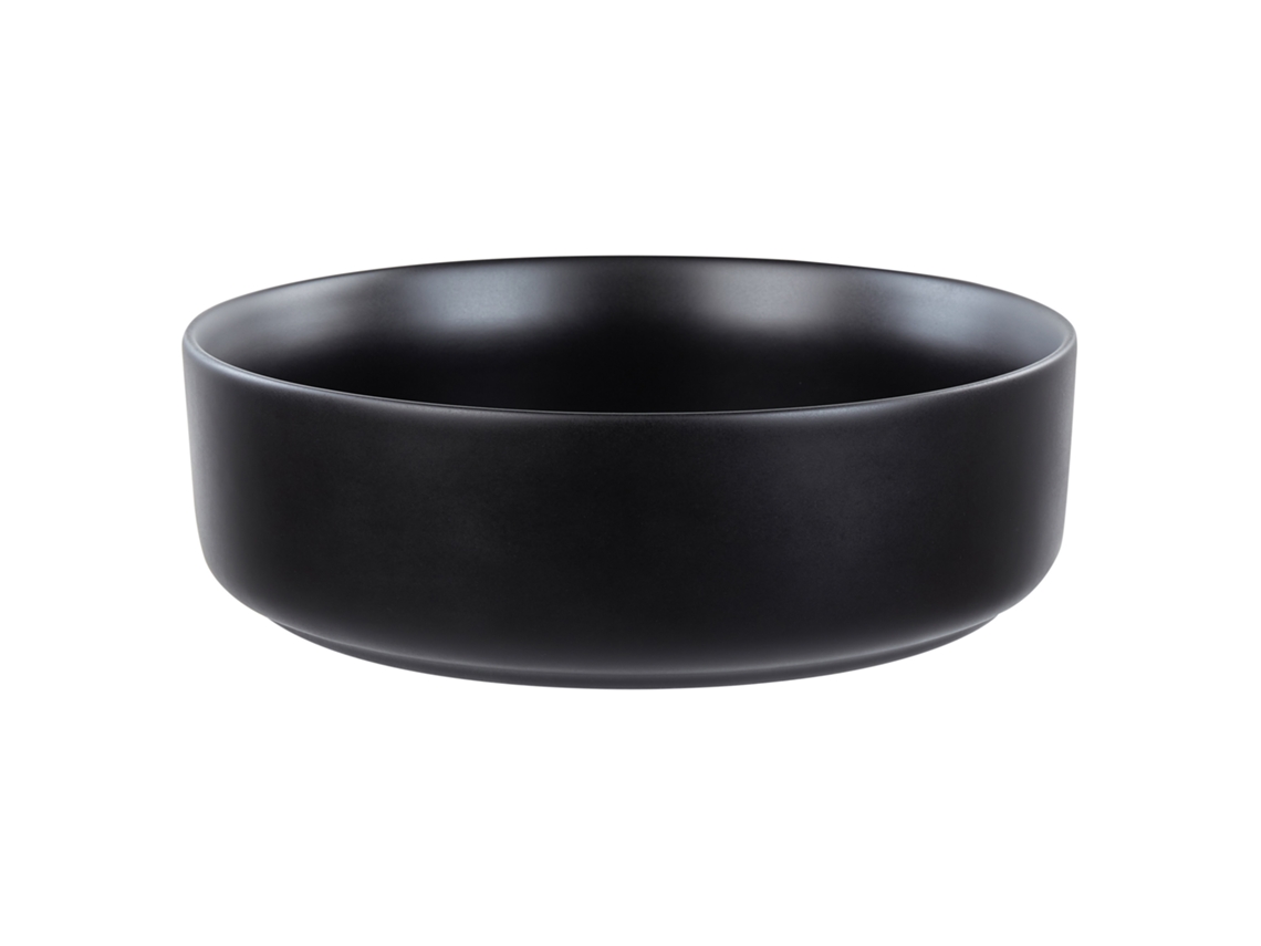 Lavabo BELIANI Calig de Cerámica Negro 36x36x12