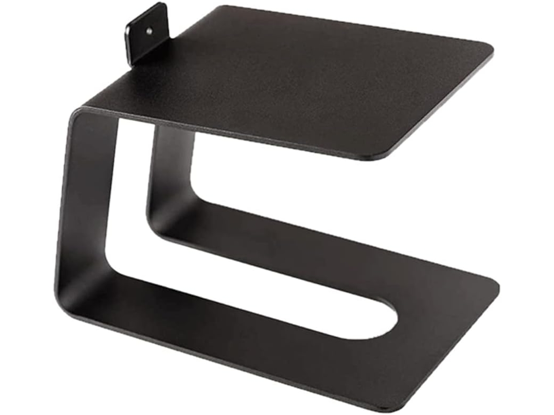 Soporte Metálico Para Altavoces De Escritorio, Superficie Antivibración Para Una Mejor Experiencia De Audio.