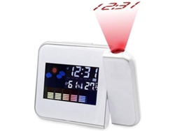 Reloj Despertador WJS CT0823 (Blanco - Digital)
