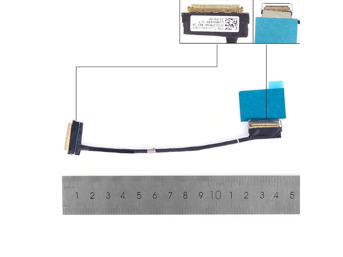 Cabo Lcd/led Lenovo Thinkpad T15s P15s Gen2 40pin 0.4 Dc02c00m340 Compativo
