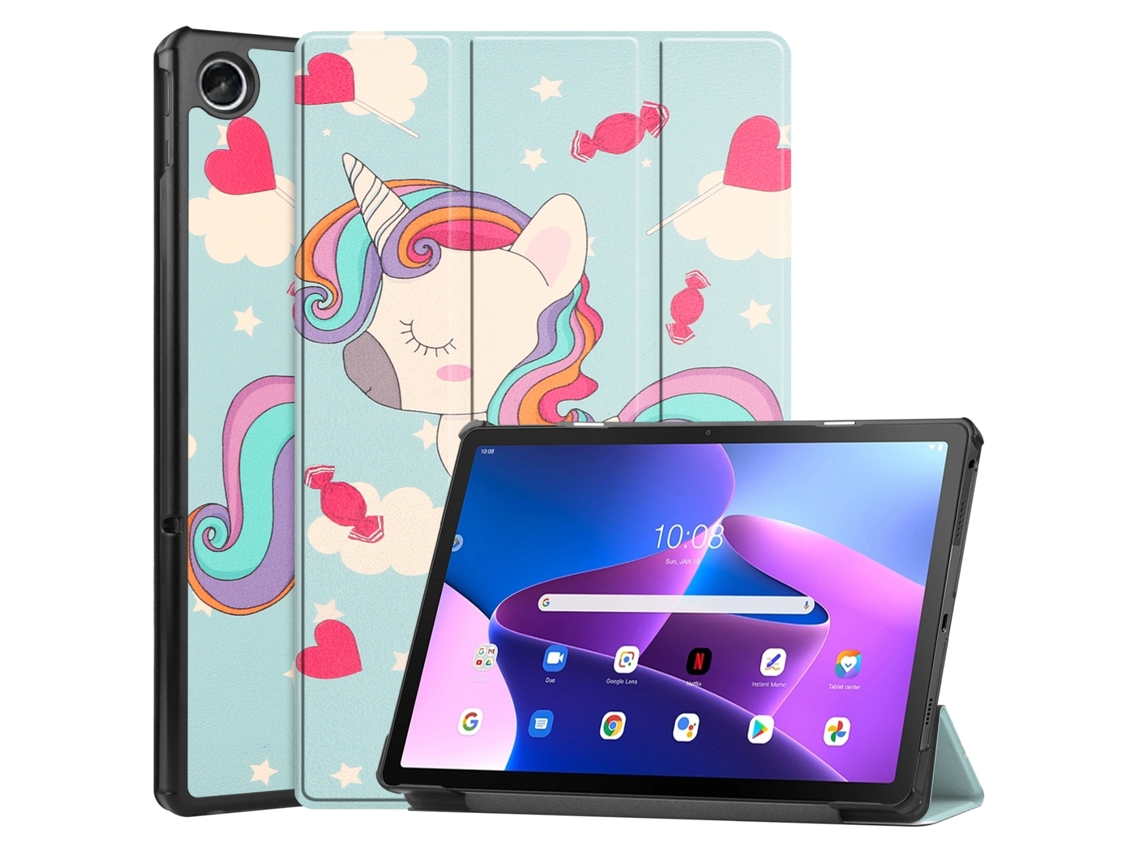 Funda De Cuero Flip Horizontal Textura Para Lenovo Tab M10 Plus 10.6 3rd Gen Zruxe (unicórnio)