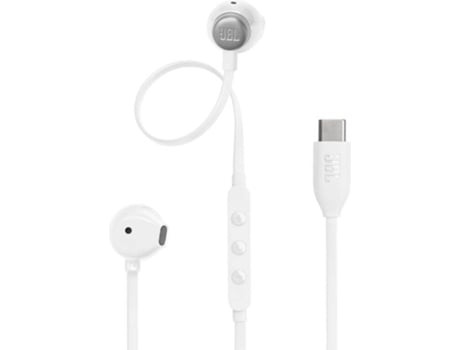 AURICULAR COM FIO JBL T305C WHT BRANCO