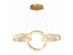 Lámpara De Techo De Cristal Pibaogu Asled-671 (dorado)