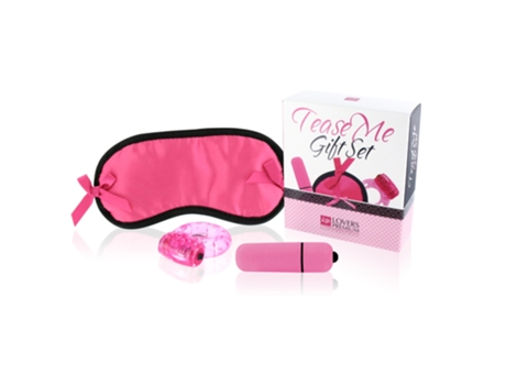 VPMKP-Conjunto Lovers Premium LOVERS CANDY Tickle Me (3 Piezas - Rosa)