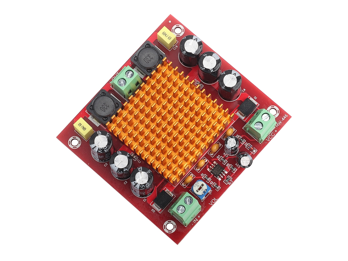 Placa Amplificadora Digital Mono De 150 W, Módulo De Alimentación Tpa3116d2 De 12 V-26 V Con Múltiples Protecciones.