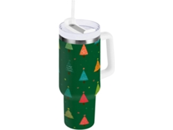 Navidad Vaso Botella Taza Acero Inoxidable - Vaso Térmico Portátil