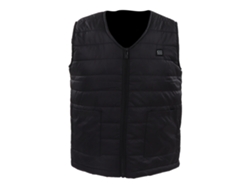 Chaleco Calefactor Eléctrico V Neck 3 Niveles Impermeable 10 Zonas Para Mujer Hombre Ski Hiking Talla L