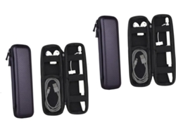 Estuche Multifuncional De 2 Piezas Para Bolígrafos, Usb Y Auriculares, Compatible Con Diseño Práctico.