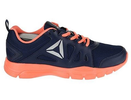 Zapatillas Deportivas REEBOK Trainfusion Nine 2 Mujer (Grafite, Naranja - Tela, Material Sintético - 37,5)