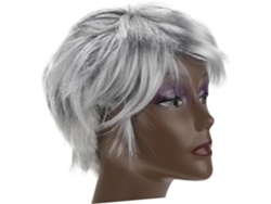 Barba De Abuelo Gris Natural Para Cosplay De Carnaval - Talla Única