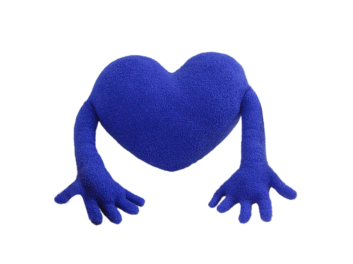 Ats-almohada Corazón Bonito Divertida Con Juguete De Peluche Cojín Decoratsivo Para Hogar Cama Sofá Auto Silla