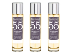 3x CARAVAN Perfume de Hombre Nº55 - 150ml