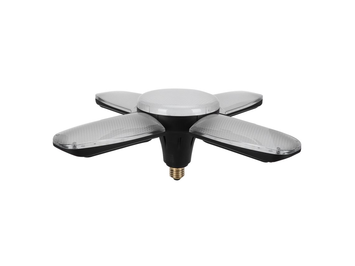 Rebe-lámpara Led Deformable 4 Leaf 150w E27 Para Garage Almacén Sótano Luz 85-265v