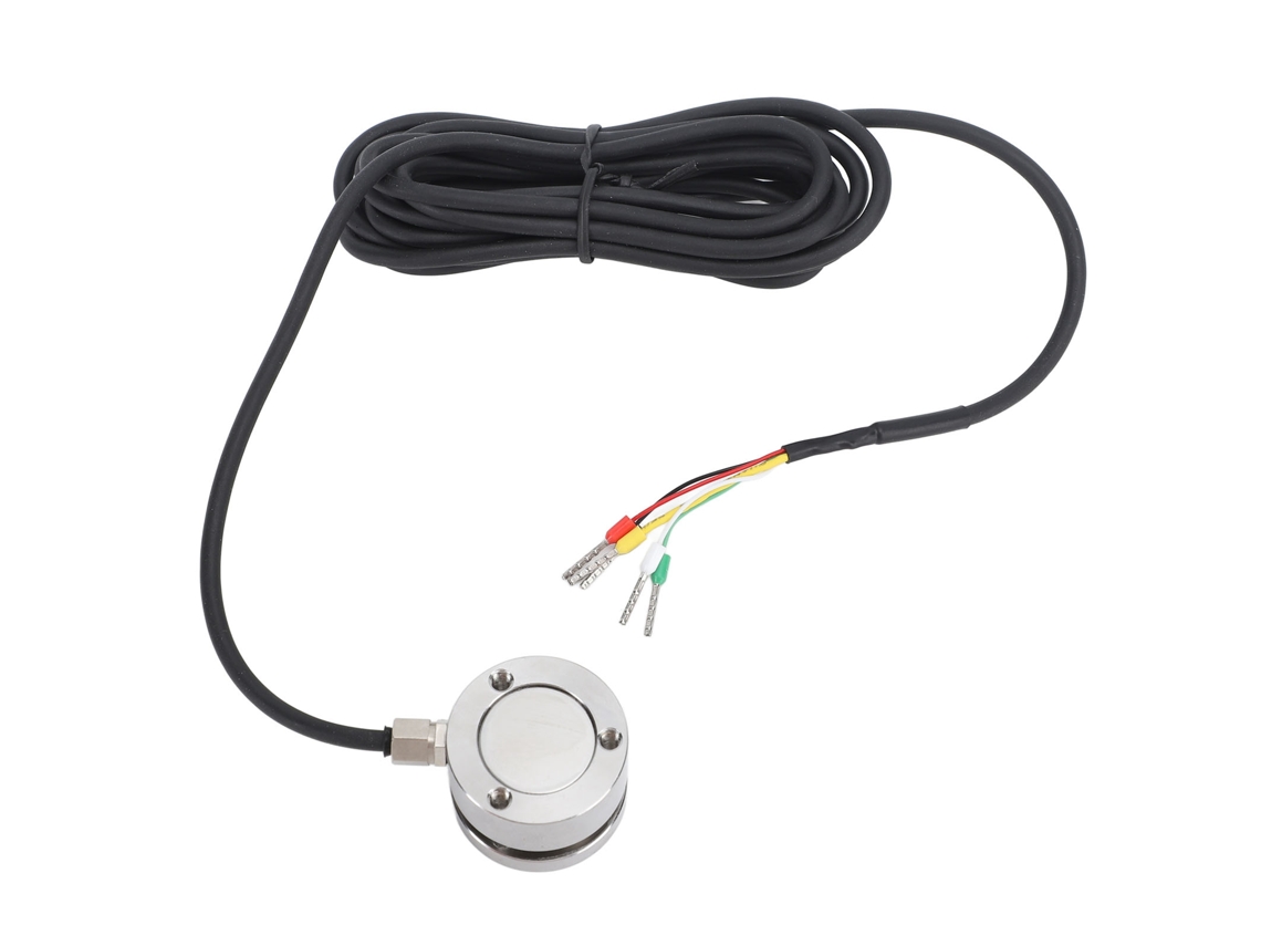 Sensor De Carga 0-2t Caja De Membrana Plana Precisión Alta Prueba De Peso Fuerza Presión 5-15v