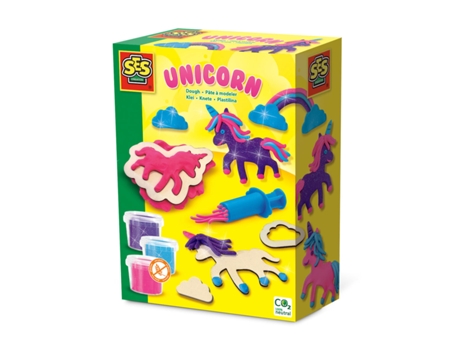 Plastilina SES CREATIVE Unicorn Sin gluten (Edad Mínima Recomendada: 3 años)