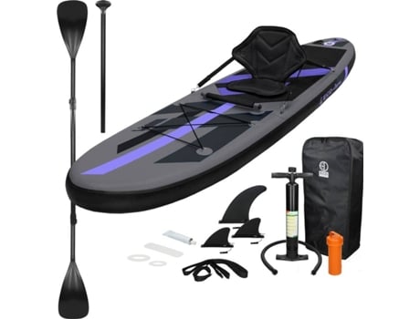 Conjuntos de Paddle Surf ECD GERMANY con asiento de kayak (305 x 78 x 15 cm)