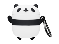 2026-funda Protectora De Silicona Suave Compatible Con Airpods 1ª Y 2ª Generación (panda)