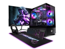 PC para juegos Vibox V-205 completa • Ryzen 5 5500 4.2 GHz • RTX 5060 8 GB • 16 GB de RAM • SSD de 1 TB • Windows 11 • Wifi