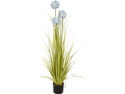 Planta Artificial EUROPALMS Allium (Azul)