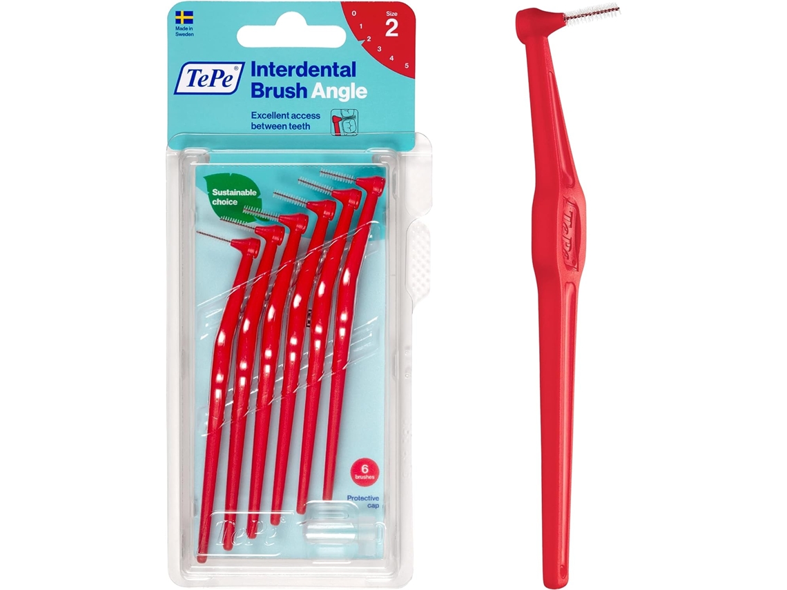Cepillo Interdental Angulo 0.5 Rojo 6 Tepe Unidades