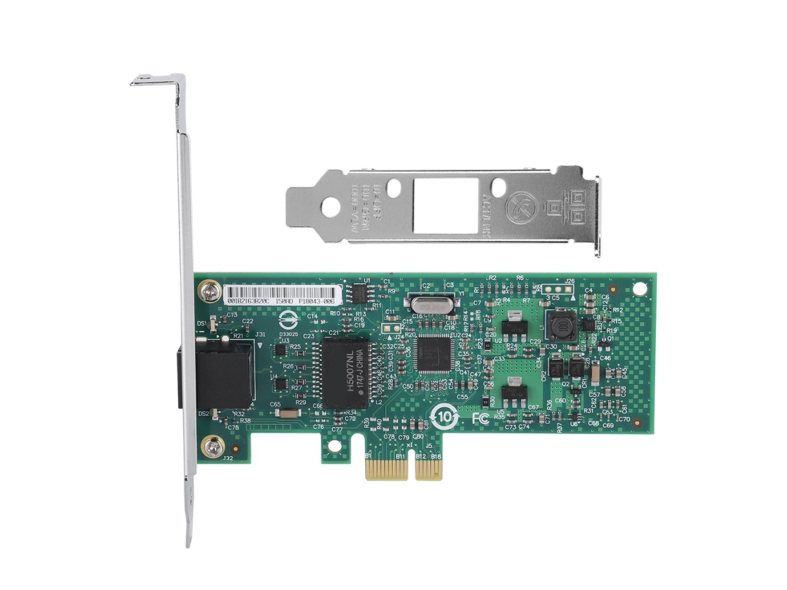 Tarjeta De Adaptador De Red Gigabit Pci-e Intel 82574l Para Escritorio 1000mbps Nic Led