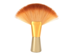 Pincel Para Barbero Profesional Para Eliminar Pelo Roto En Cuello Y Rostro Cepillo De Peluquería Con Mango De Aluminio Plateado Oro