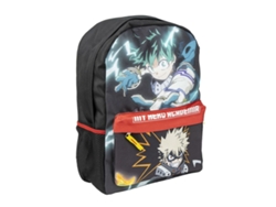 Mochila Casual MY HERO ACADEMIA Negro 30 x 41 x 14 cm