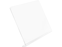 Caballete Acrílico Transparente Inclinable De 30x44x6 Cm Para Pintura Al Óleo Y Acuarela.