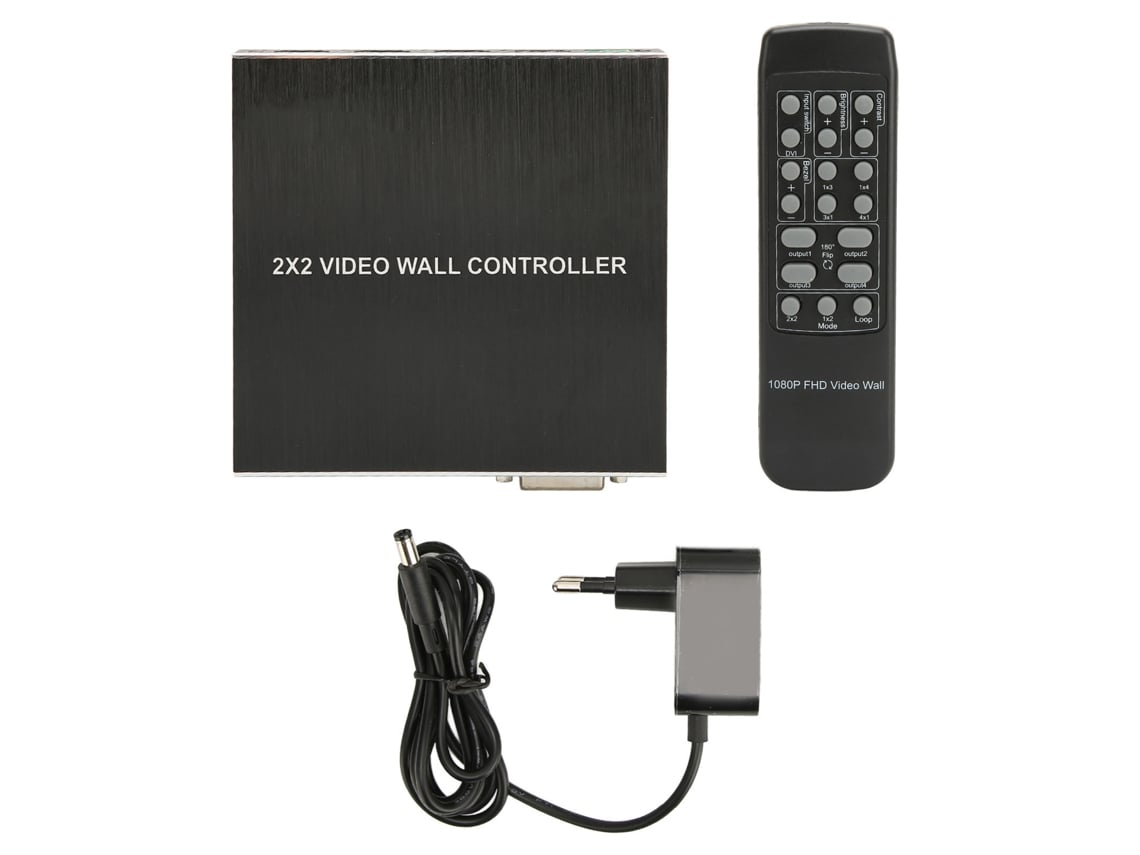 Llave De Interfaz Multimedia Hd 2x2 Con Extractor Edid, Compatible Con 4k, Hdcp 2.2, Control Remoto.