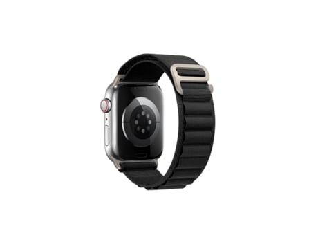 Pulsera Poliéster Alpine L (Pulso de 165mm a 210mm) GIFT4ME para Apple Watch Series 8 Aluminum - 45mm Negro