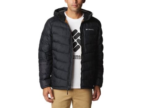 Abrigo COLUMBIA Poliéster Hombre (XXL - Negro)