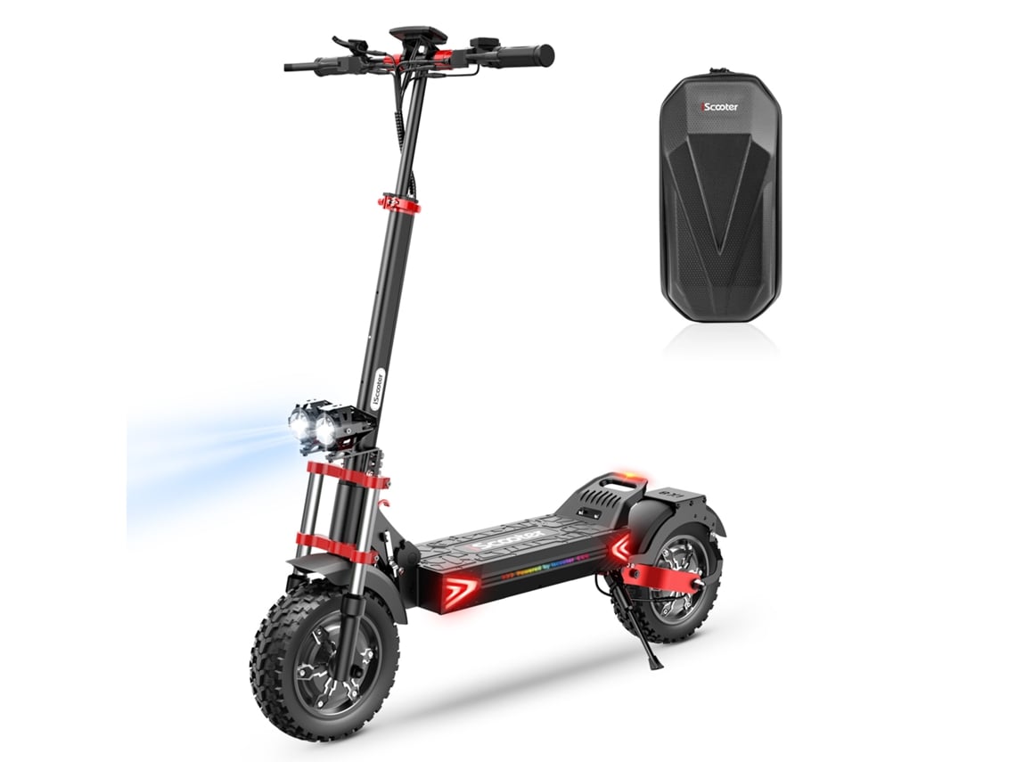Patinete eléctrico Iscooter Ix8 para adultos, 2400 W, 48 V, 20 Ah, todoterreno, 12