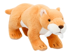 Todo sobre la naturaleza Peluche de tigre dientes de sable WILD PLANET
