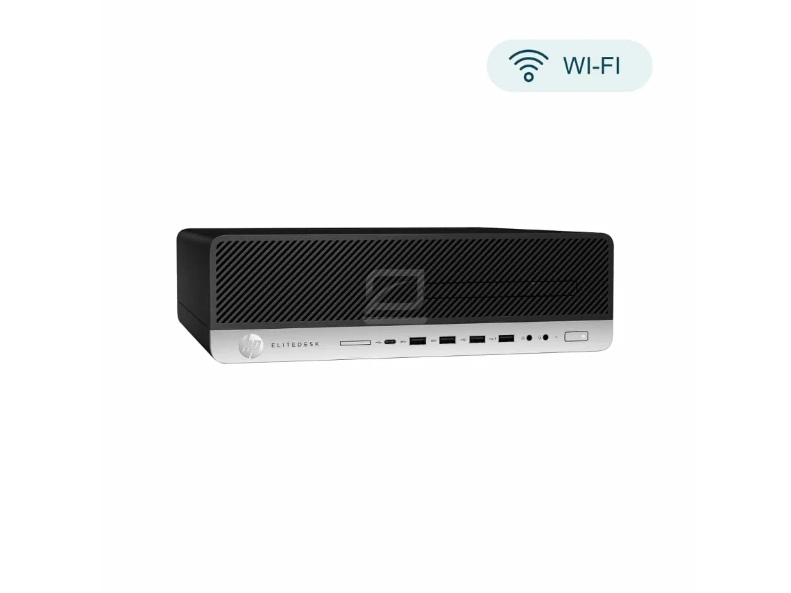 Desktop HP Elitedesk 800 G5 Sff I5 8500 16Gb Ssd 256Gb Wifi a A (Reacondicionado Como Nuevo)