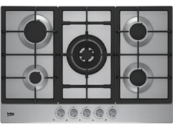 Placa de Gas BEKO HIAW75225SL (Gas Natural - 75 cm - Inox)